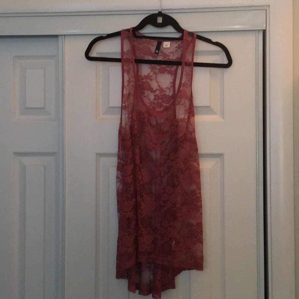 Lace overlay